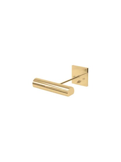 Contemporary Direct-Wire 16 inch Picture Light in Polished Brass.